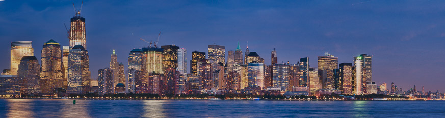 Lower Manhattan Night Scape